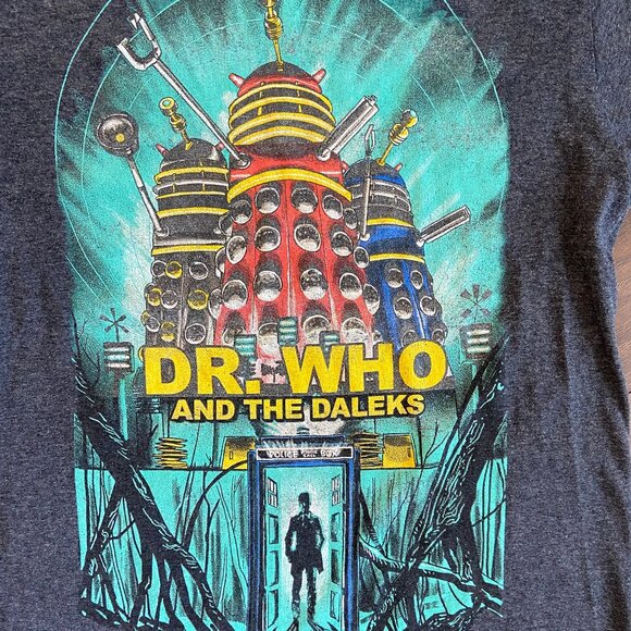 Dr. Who & The Daleks Graphic Tee - Size S - Picture 2 of 3